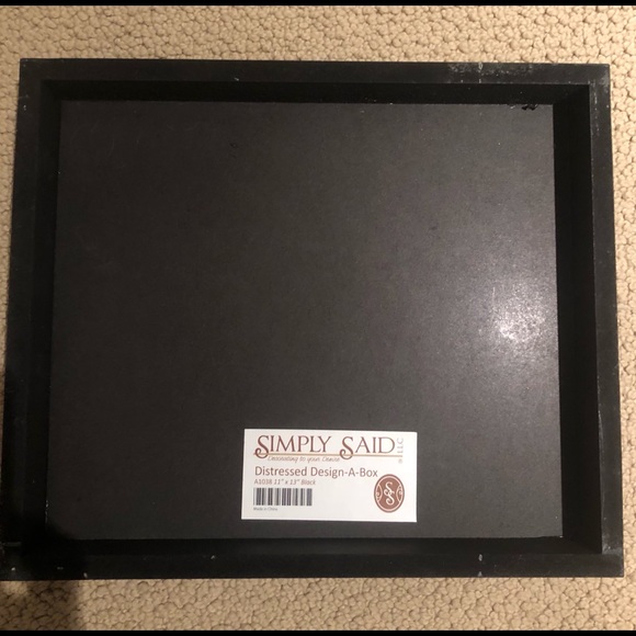 Simply Said Box Sign - Picture 2 of 2